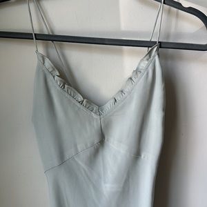 UNWORN Abercrombie Light Blue Slip Dress - XXS